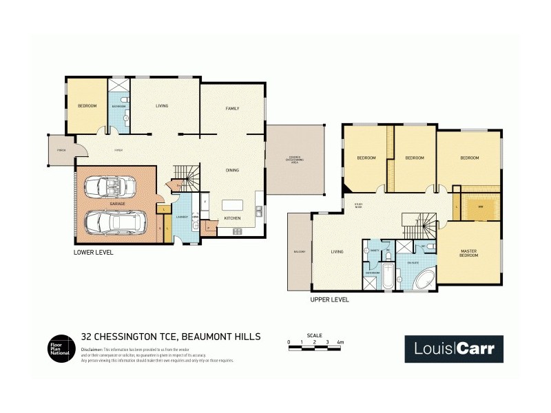 32 Chessington Tce, Beaumont Hills NSW 2155 Floorplan