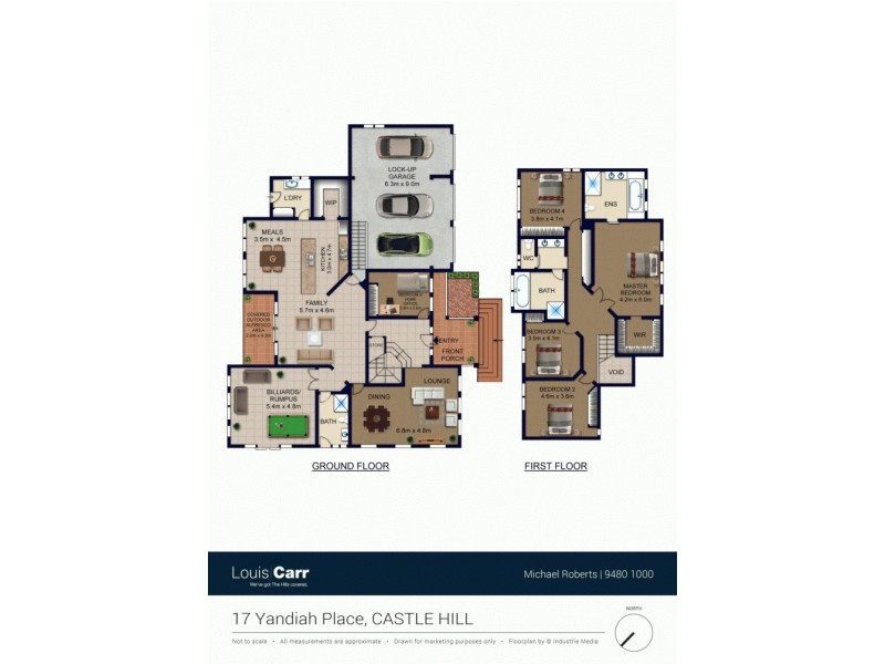 17 Yandiah Place, Castle Hill NSW 2154 Floorplan