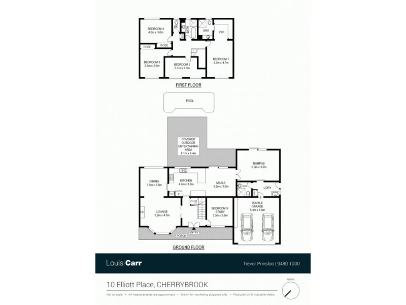 10 Elliott Place, Cherrybrook NSW 2126 Floorplan