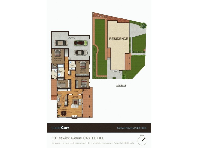 18 Keswick Avenue, Castle Hill NSW 2154 Floorplan