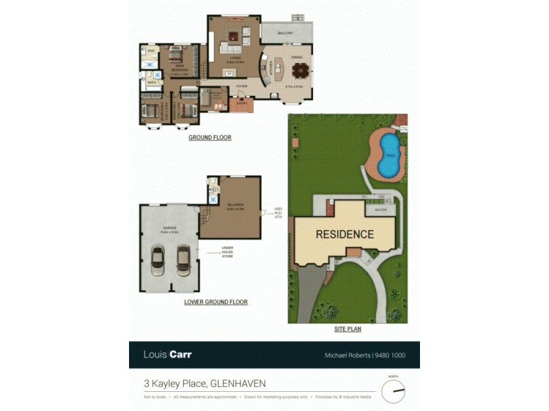 3 Kayley Place, Glenhaven NSW 2156 Floorplan