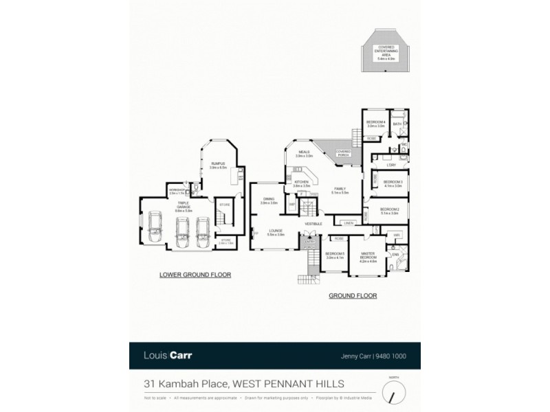 31 Kambah Place, West Pennant Hills NSW 2125 Floorplan