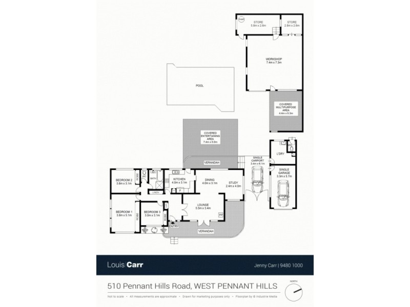 510 Pennant Hills Road, West Pennant Hills NSW 2125 Floorplan