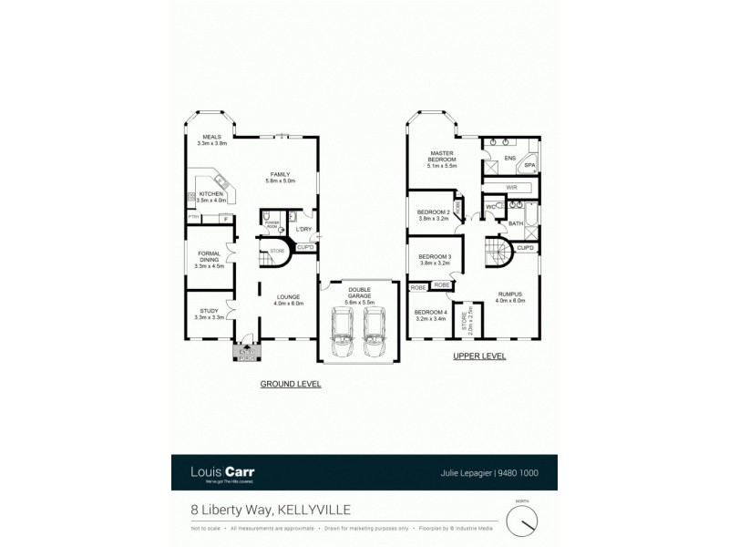 8 Liberty Way, Kellyville NSW 2155 Floorplan