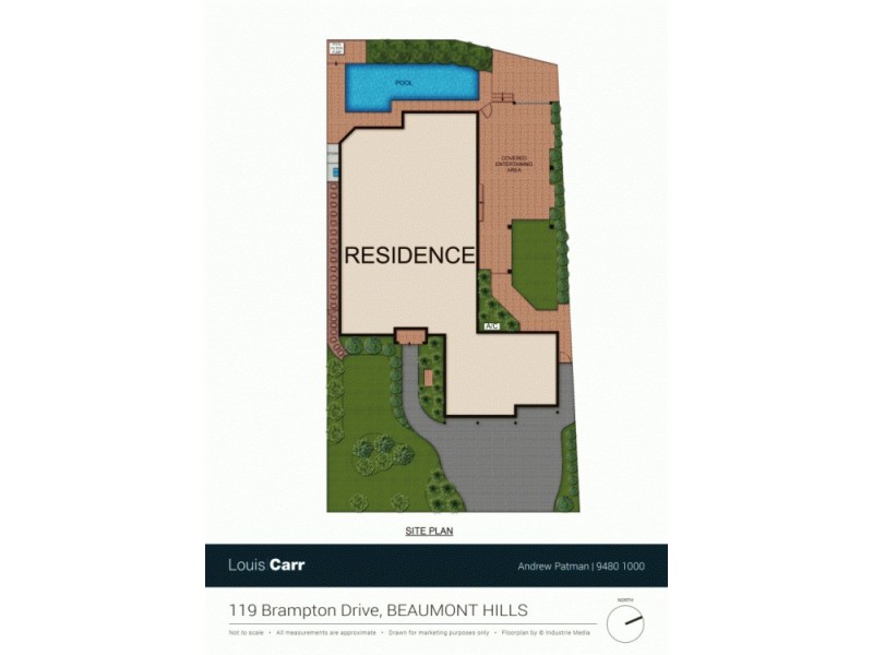 119 Brampton Drive, Beaumont Hills NSW 2155 Floorplan