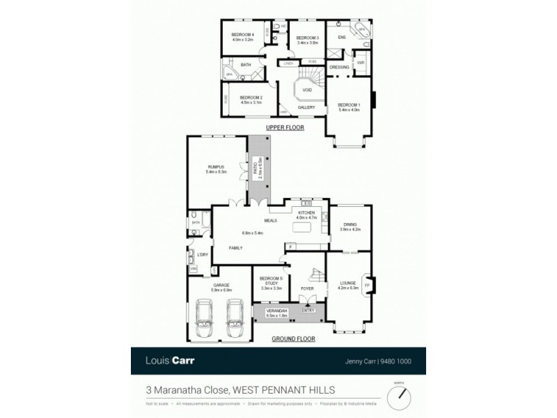 3 Maranatha Close, West Pennant Hills NSW 2125 Floorplan