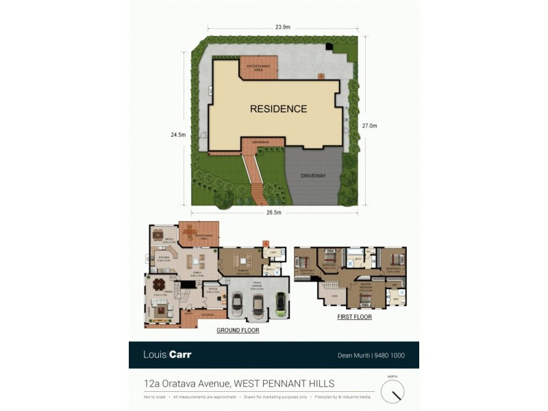 12a Oratava Avenue, West Pennant Hills NSW 2125 Floorplan