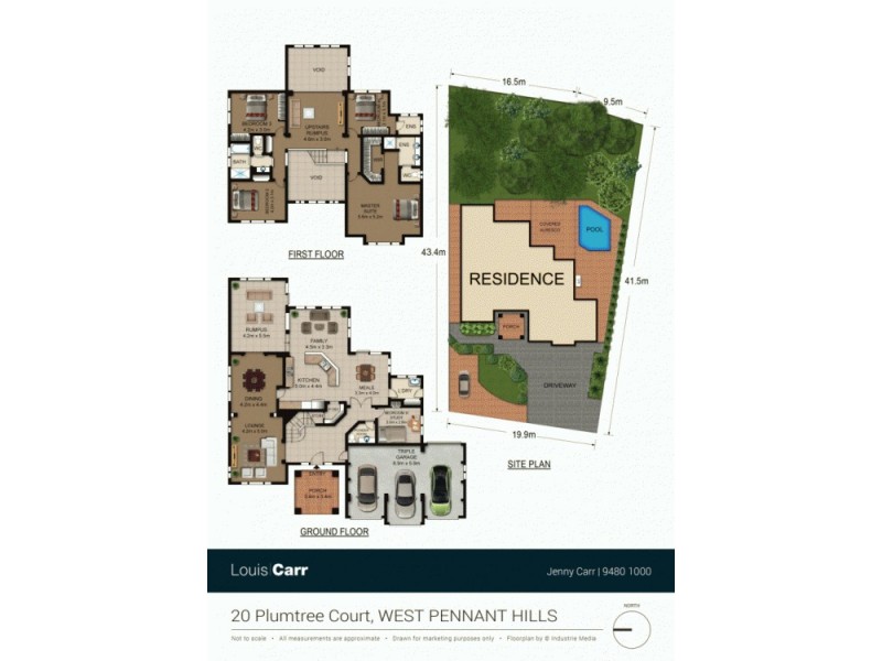 20 Plumtree Court, West Pennant Hills NSW 2125 Floorplan