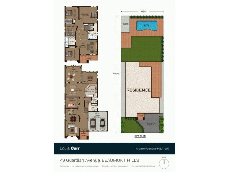 49 Guardian Ave, Beaumont Hills NSW 2155 Floorplan