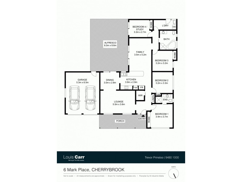 6 Mark Place, Cherrybrook NSW 2126 Floorplan