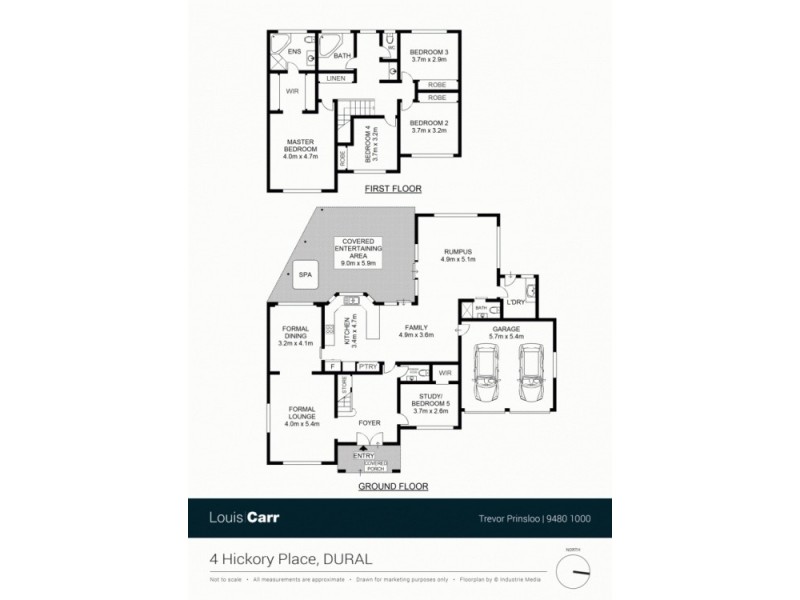 4 Hickory Place, Dural NSW 2158 Floorplan