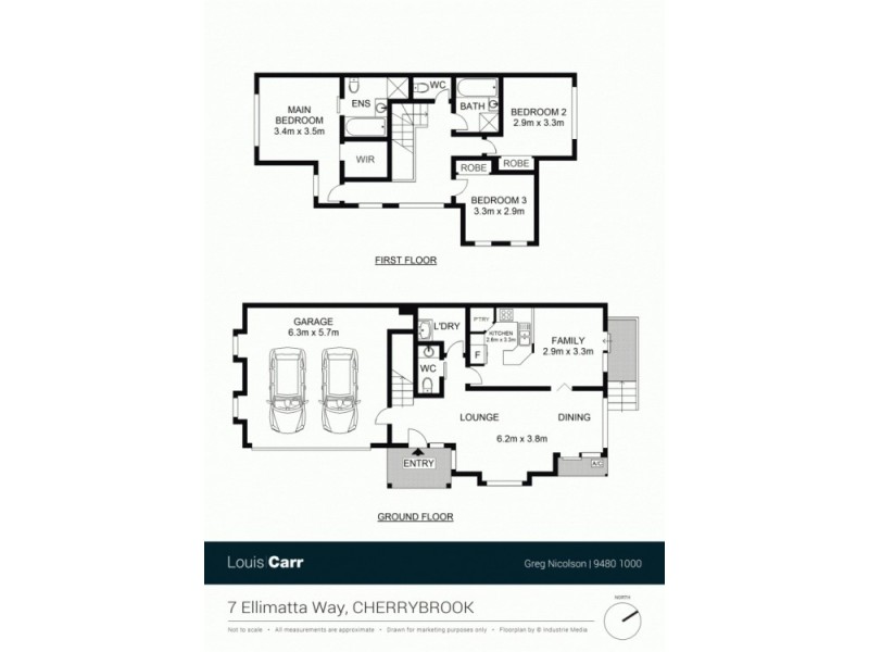 7 Ellimatta Way, Cherrybrook NSW 2126 Floorplan