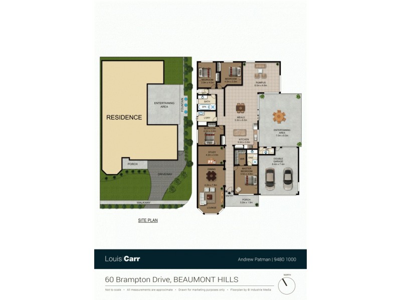 60 Brampton Drive, Beaumont Hills NSW 2155 Floorplan