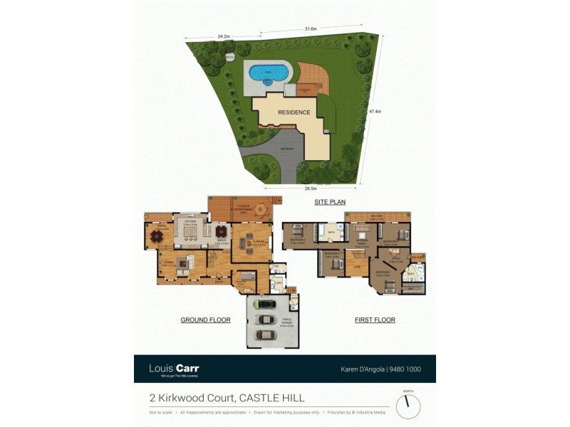 2 Kirkwood Court, Castle Hill NSW 2154 Floorplan