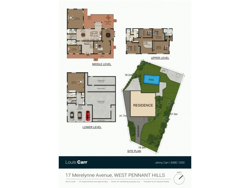 17 Merelynne Avenue, West Pennant Hills NSW 2125 Floorplan