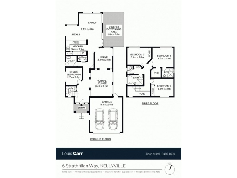 6 Strathfillan Way, Kellyville NSW 2155 Floorplan