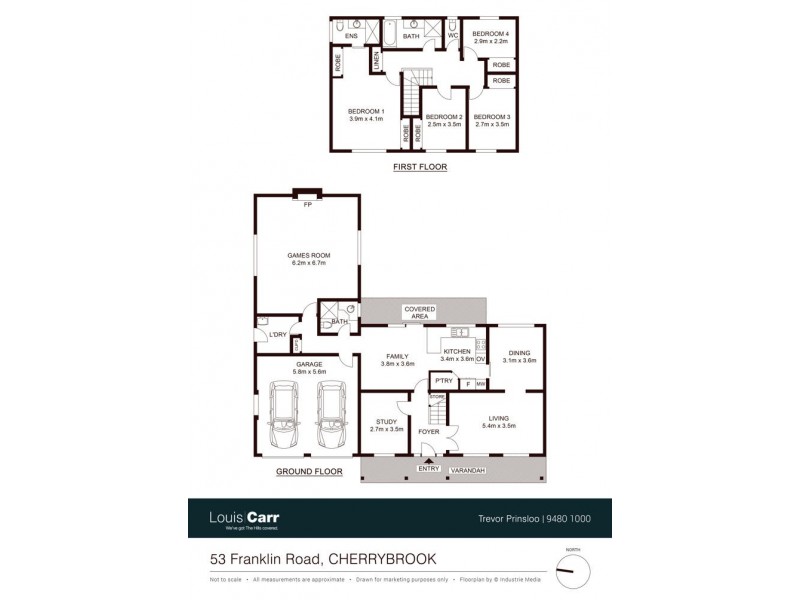 53 Franklin Road, Cherrybrook NSW 2126 Floorplan