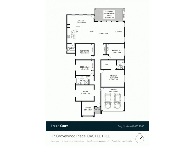 17 Grovewood Place, Castle Hill NSW 2154 Floorplan