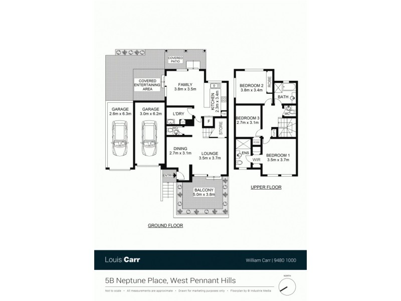5B Neptune Place, West Pennant Hills NSW 2125 Floorplan