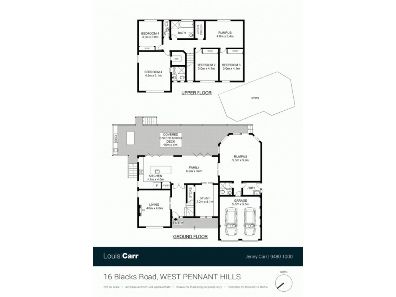 16 Blacks Road, West Pennant Hills NSW 2125 Floorplan