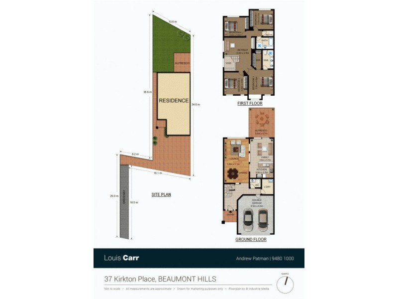 37 Kirkton Place, Beaumont Hills NSW 2155 Floorplan