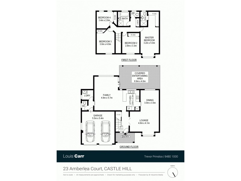 23 Amberlea Court, Castle Hill NSW 2154 Floorplan