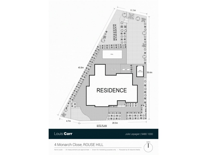 4 Monarch Close, Rouse Hill NSW 2155 Floorplan