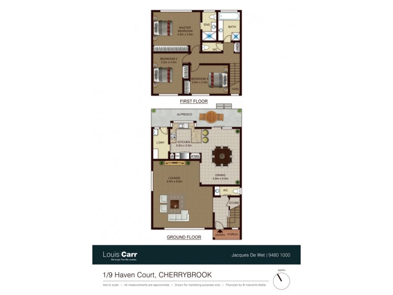 1/9 Haven Court, Cherrybrook NSW 2126 Floorplan