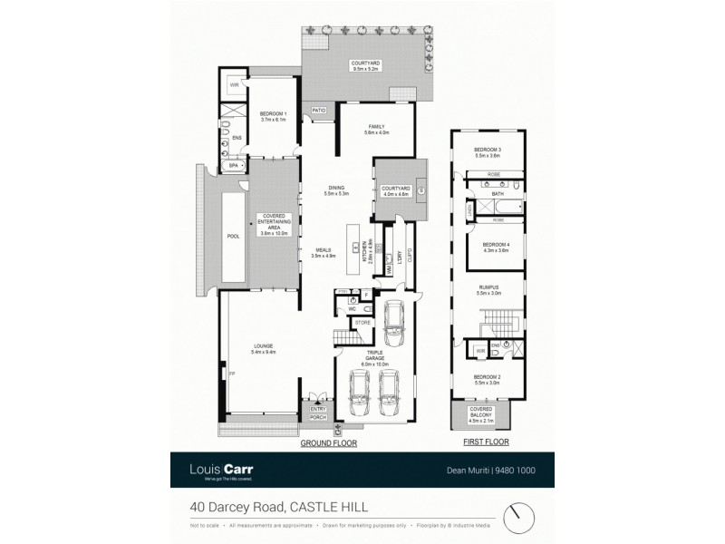 40 Darcey Rd, Castle Hill NSW 2154 Floorplan