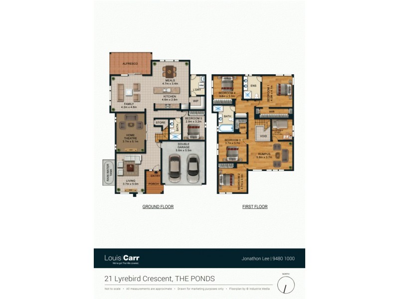 21 Lyrebird Crescent, The Ponds NSW 2769 Floorplan