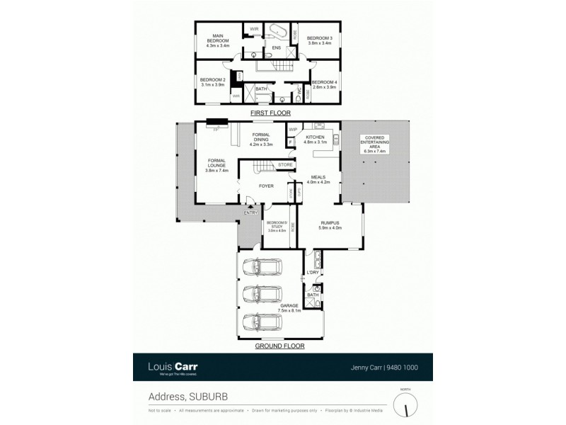 103 Highs Road, West Pennant Hills NSW 2125 Floorplan