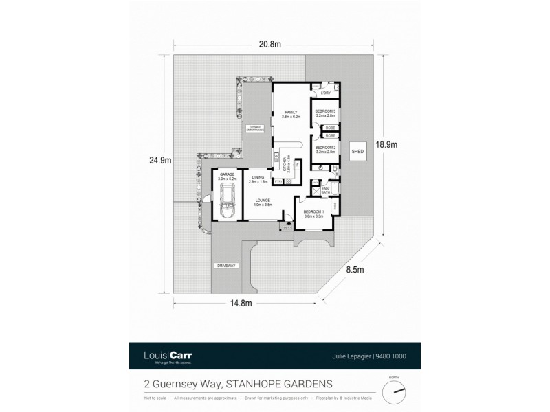 2 Guernsey Way, Stanhope Gardens NSW 2768 Floorplan