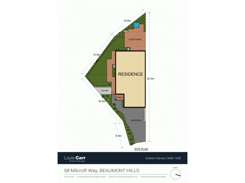 58 Millcroft Way, Beaumont Hills NSW 2155 Floorplan