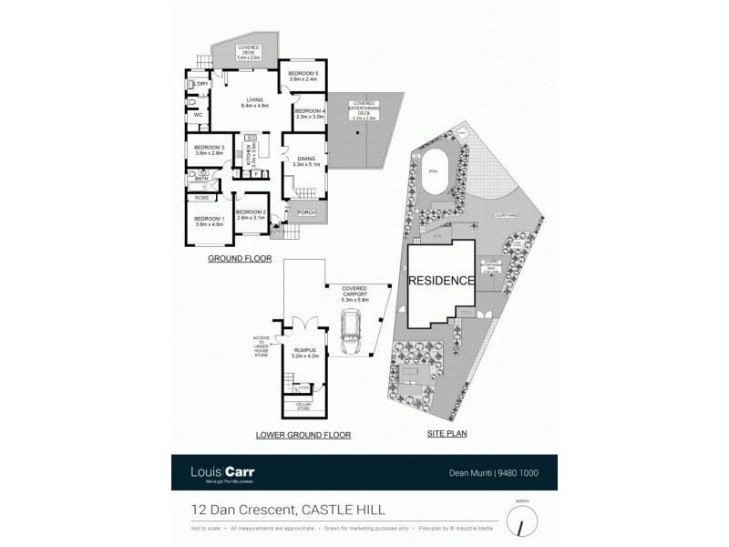 12 Dan Crescent, Castle Hill NSW 2154 Floorplan