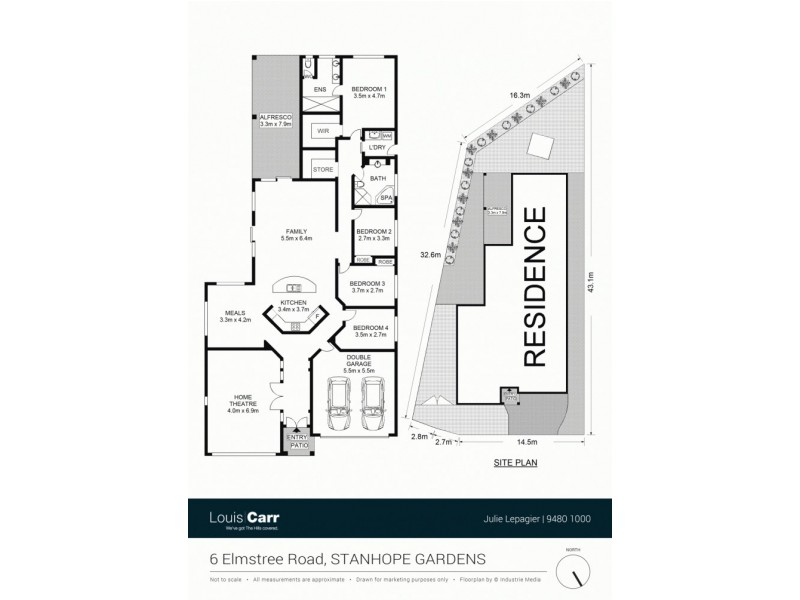 6 Elmstree Road, Stanhope Gardens NSW 2768 Floorplan