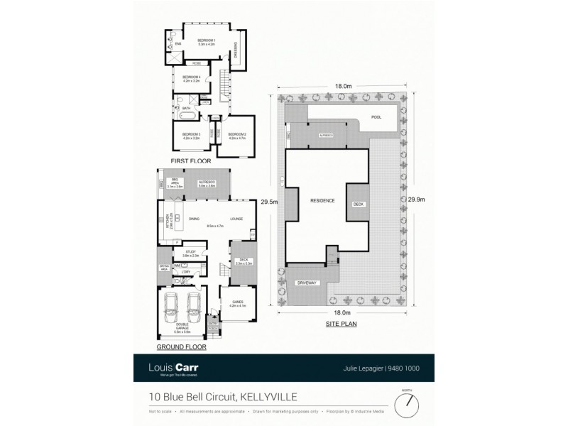 10 Blue Bell Circuit, Kellyville NSW 2155 Floorplan