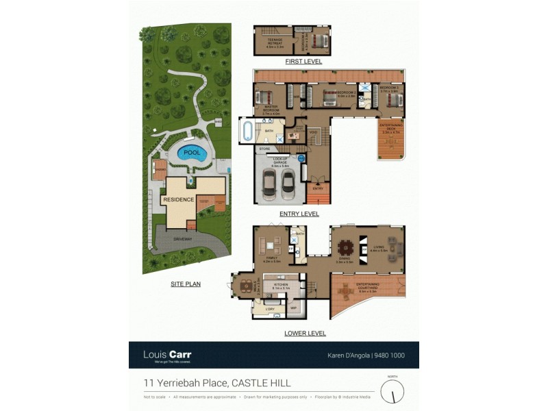 11 Yerriebah Place, Castle Hill NSW 2154 Floorplan