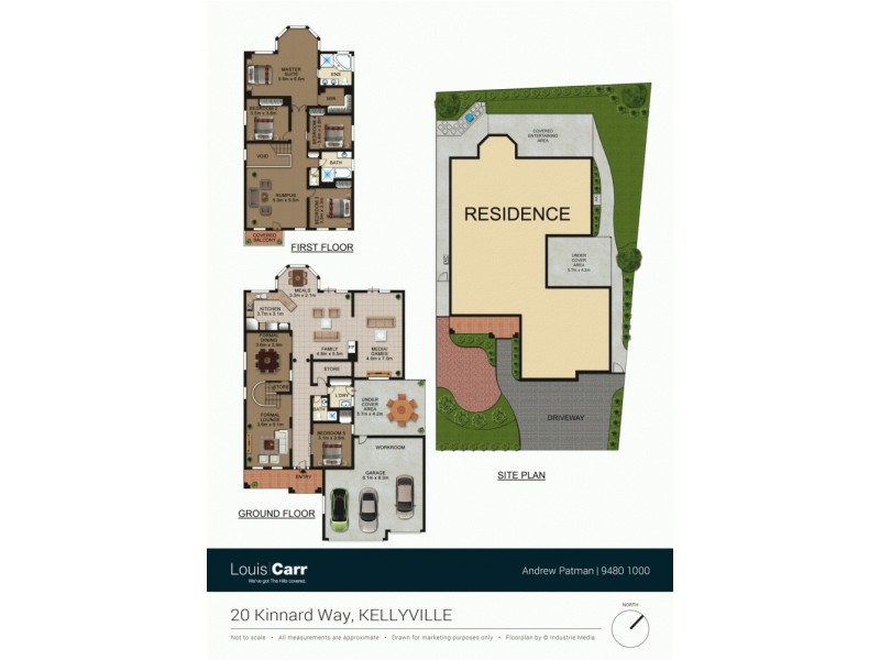 20 Kinnard Way, Kellyville NSW 2155 Floorplan