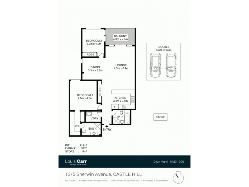13/5 Sherwin Avenue, Castle Hill NSW 2154 Floorplan