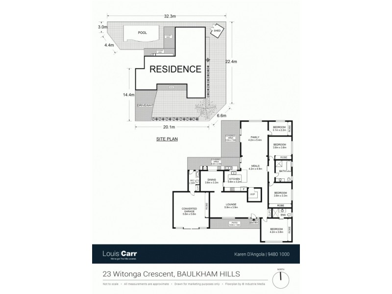 23 Witonga Crescent, Baulkham Hills NSW 2153 Floorplan