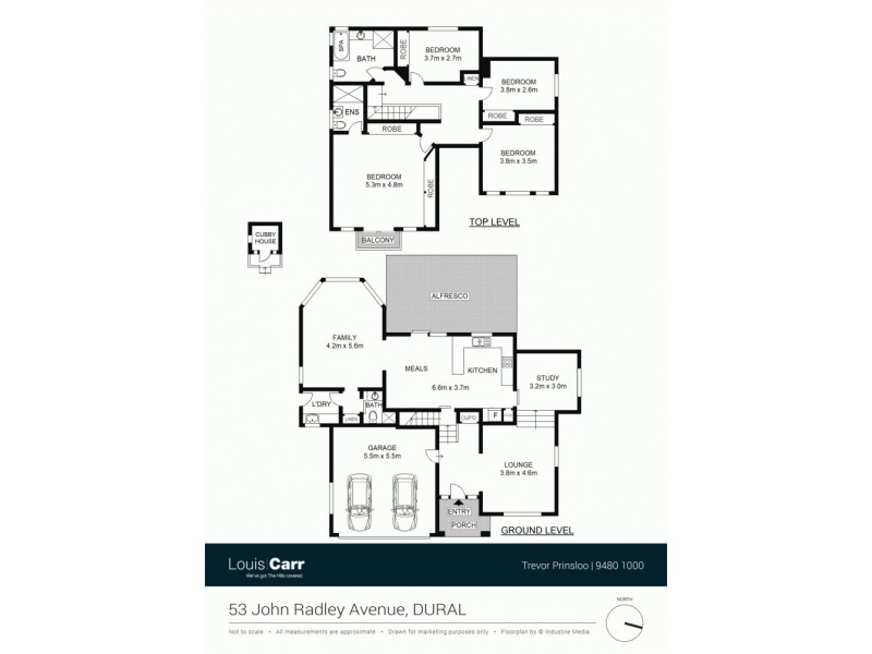 53 John Radley Avenue, Dural NSW 2158 Floorplan
