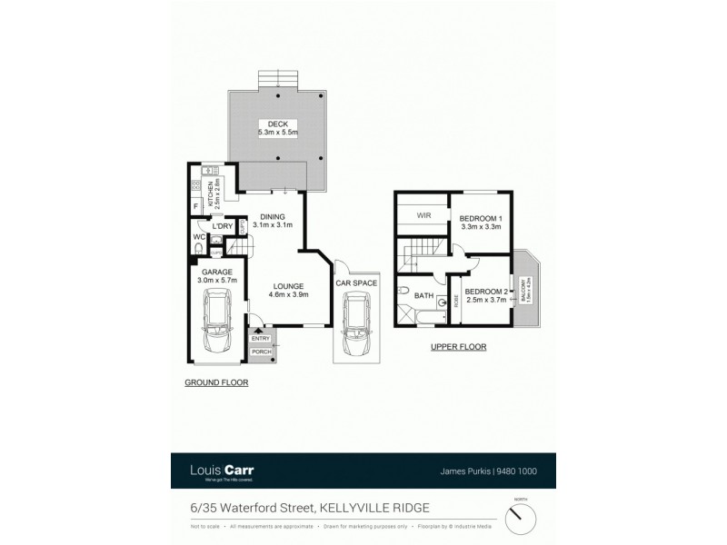 6/35 Waterford Street, Kellyville Ridge NSW 2155 Floorplan