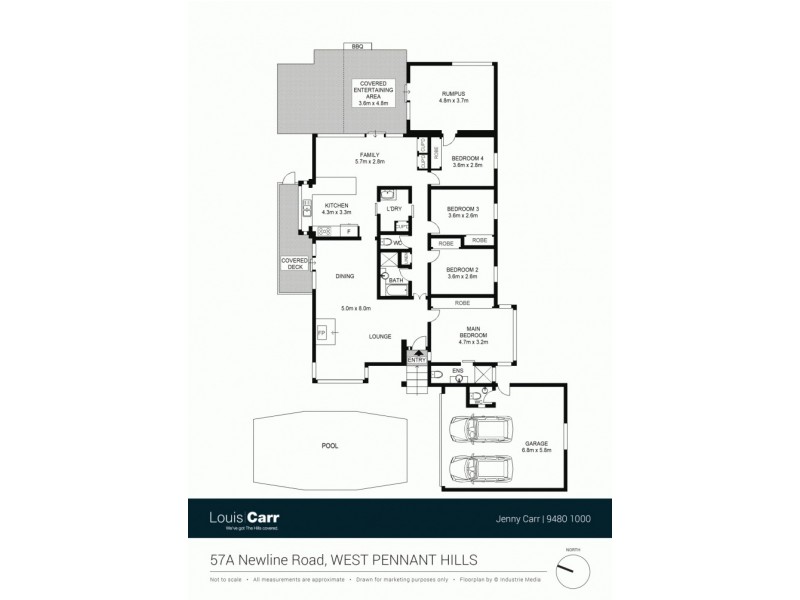 57A New Line Road, West Pennant Hills NSW 2125 Floorplan