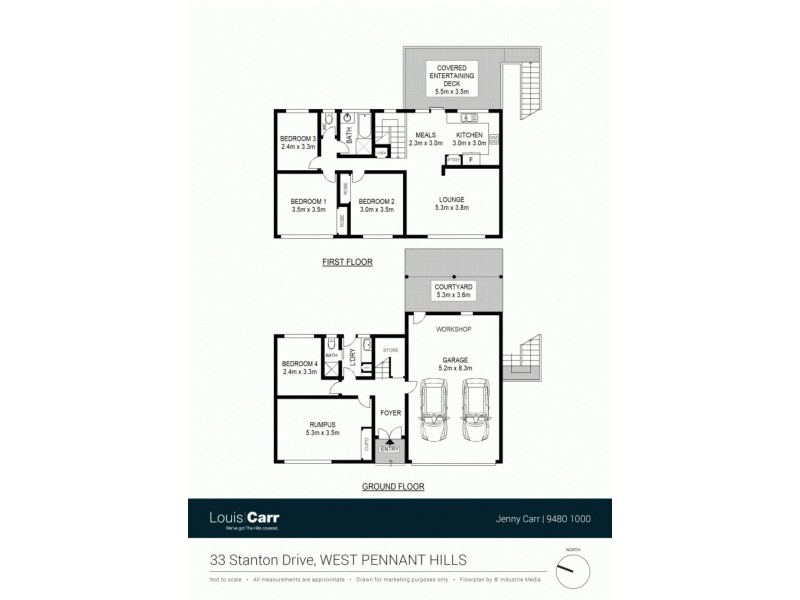 33 Stanton Drive, West Pennant Hills NSW 2125 Floorplan