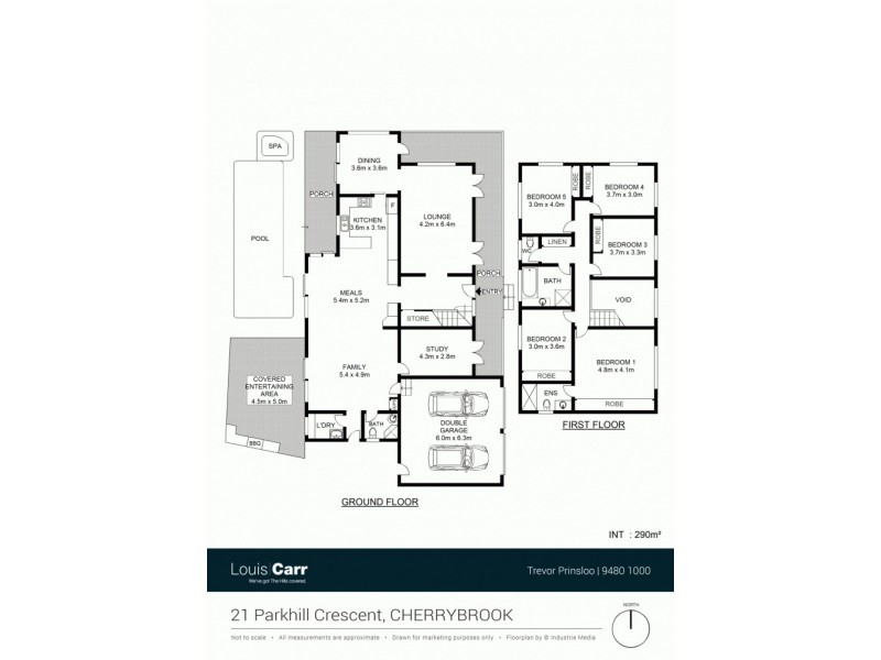 21 Parkhill Crescent, Cherrybrook NSW 2126 Floorplan