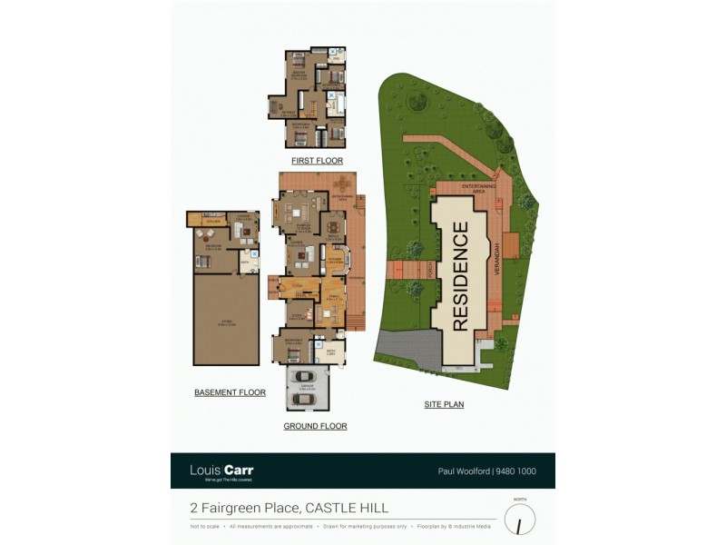 2 Fairgreen Place, Castle Hill NSW 2154 Floorplan