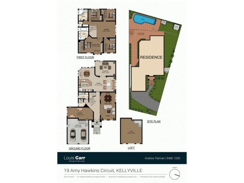 19 Amy Hawkins Cct, Kellyville NSW 2155 Floorplan
