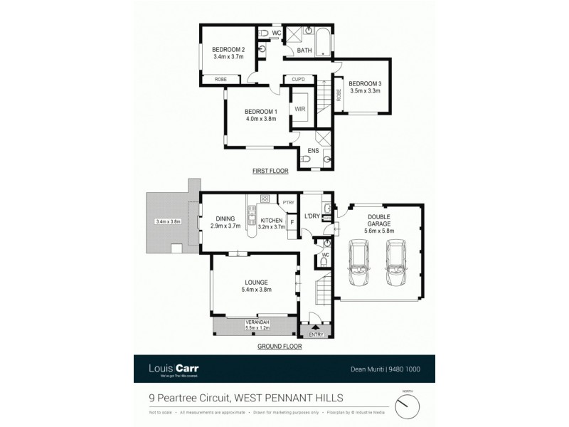 9 Peartree Circuit, West Pennant Hills NSW 2125 Floorplan