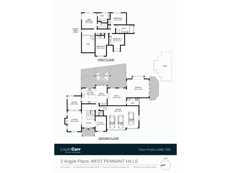 2 Argyle Place, West Pennant Hills NSW 2125 Floorplan