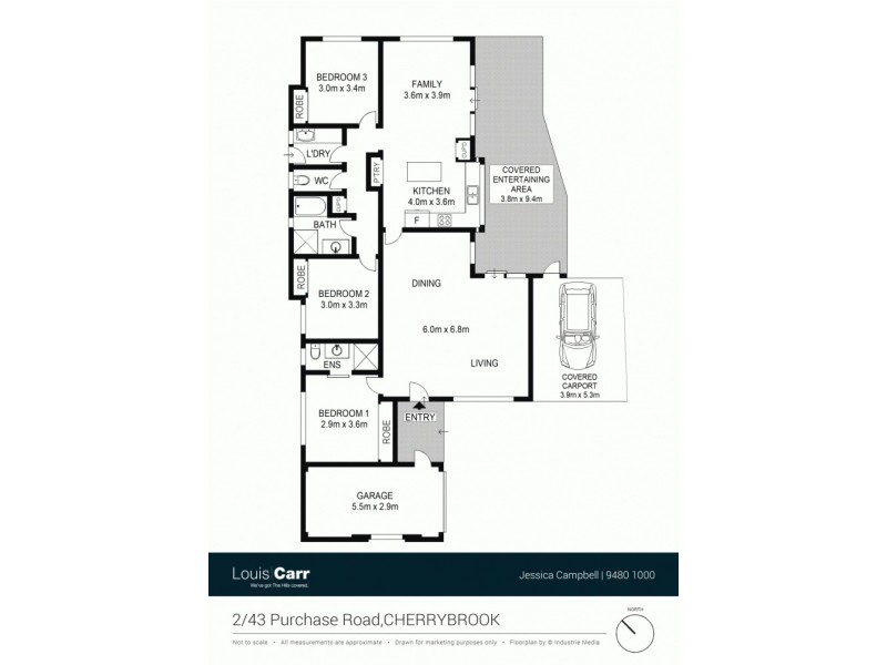 2/43 Purchase Road, Cherrybrook NSW 2126 Floorplan